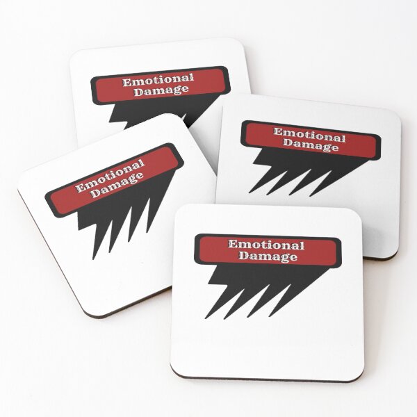 Item preview, "Emotional Damage" designed and sold by Positive Mindzet!.