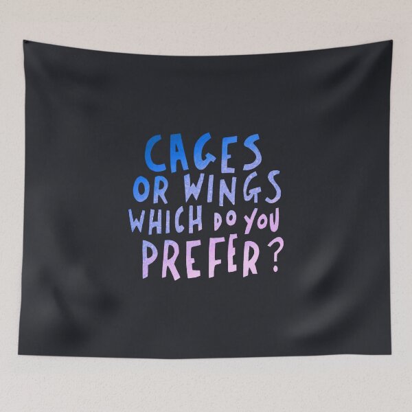 Item preview, Cages or Wings designed and sold by emily-ninelives.
