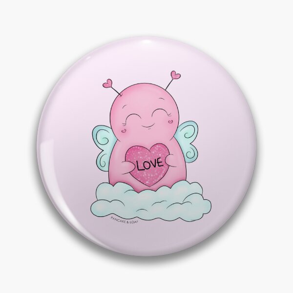 Item preview, Happy Cute Love Bug designed and sold by PancakeAndLoaf.