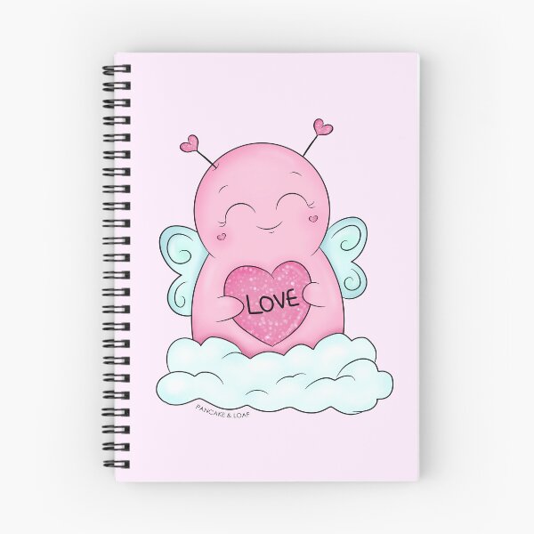 Item preview, Happy Cute Love Bug designed and sold by PancakeAndLoaf.