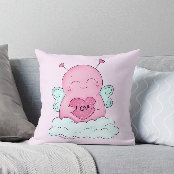 Item preview, Happy Cute Love Bug designed and sold by PancakeAndLoaf.