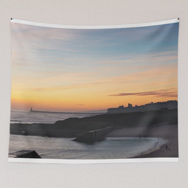 Item preview, January sunrise at Cullercoats Bay designed and sold by Violaman.