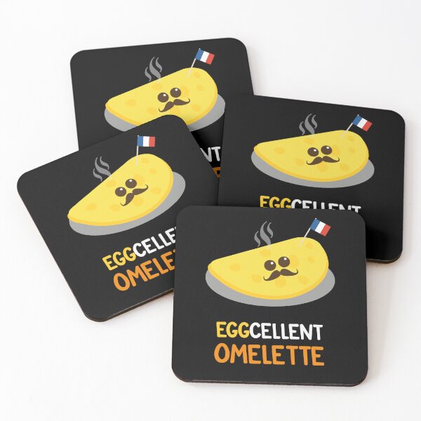 Item preview, Eggcellent French Omelette | Funny Gift Ideas Puns designed and sold by Fluffy-Vectors.