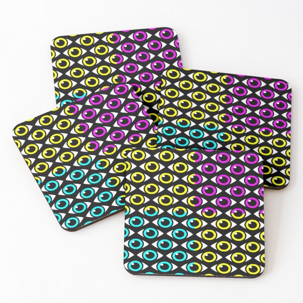 Item preview, Glaring Eyes Multi Pattern design designed and sold by nitty73.