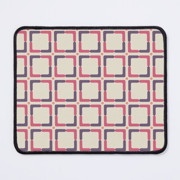 Item preview, Fyrkant, Retro Style Color and Square Shape Pattern designed and sold by BesanoStyle.