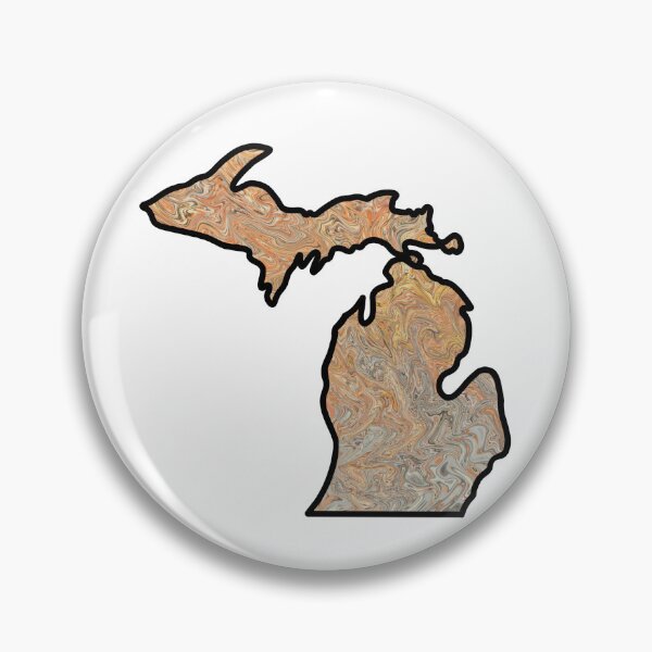 Item preview, Michigan Pour Paint: Jupiter designed and sold by doodle-mittens.