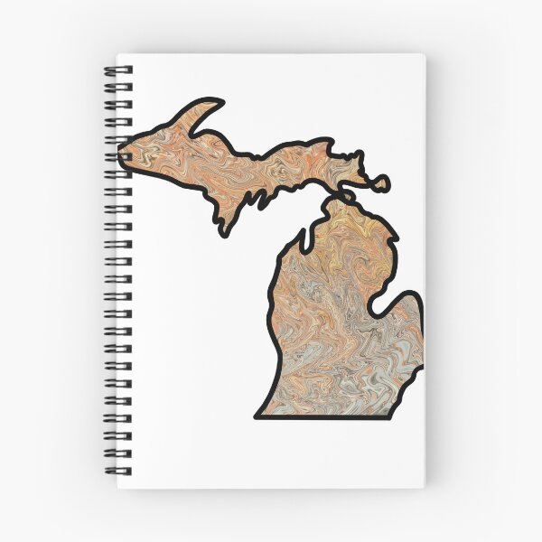 Item preview, Michigan Pour Paint: Jupiter designed and sold by doodle-mittens.