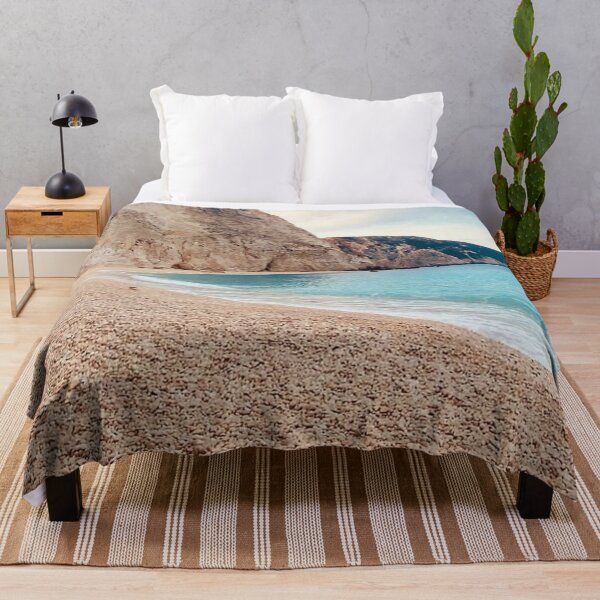 Item preview, Blue Turquoise Water & Rocky Cliffs designed and sold by Adrianach1.