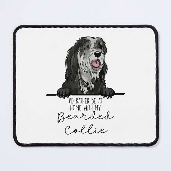 Item preview, I’d rather be at home with my Bearded Collie designed and sold by Little Fuzz Shop.