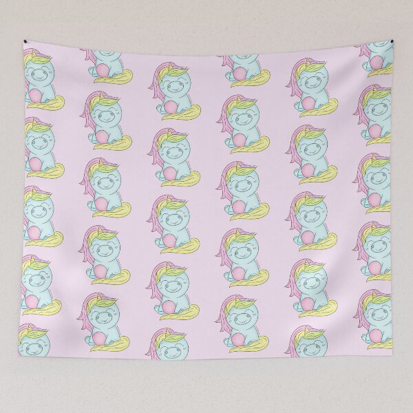 Item preview, Happy Cute Unicorn designed and sold by PancakeAndLoaf.