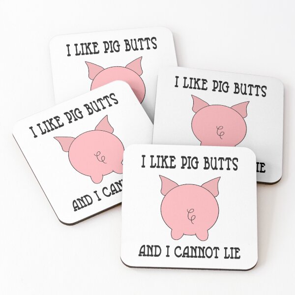 Item preview, I Like Pig Butts And I Cannot Lie  designed and sold by SouthernDesigns.