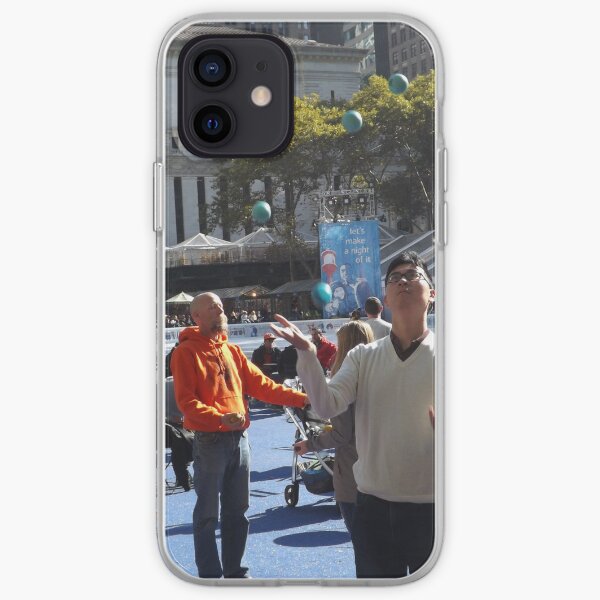 Bryant Park Juggling, Bryant Park, New York City iPhone Soft Case