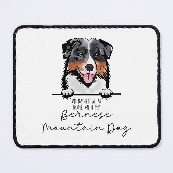 Item preview, I’d rather be at home with my Bernese Mountain Dog designed and sold by Little Fuzz Shop.