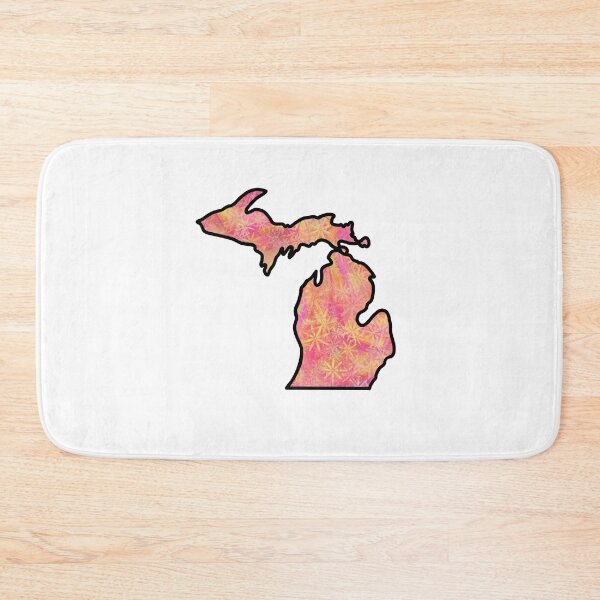 Item preview, Michigan Pour Paint: Hippie Flowers designed and sold by doodle-mittens.