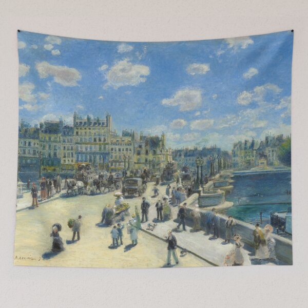Item preview, Pierre-Auguste Renoir's Pont Neuf Paris designed and sold by mosfunky.