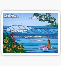 Perfect Paddle Out Sticker