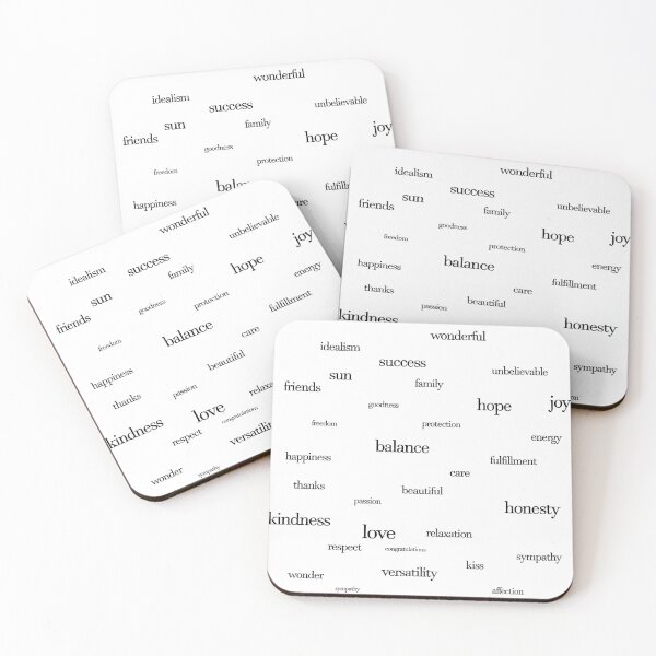 Item preview, A collection of positive words. designed and sold by AlfabetDesign.