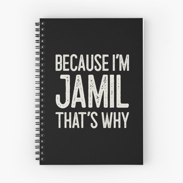 Item preview, Because I’m Jamil That’s Why Funny Personalized Name designed and sold by MariosNydras.