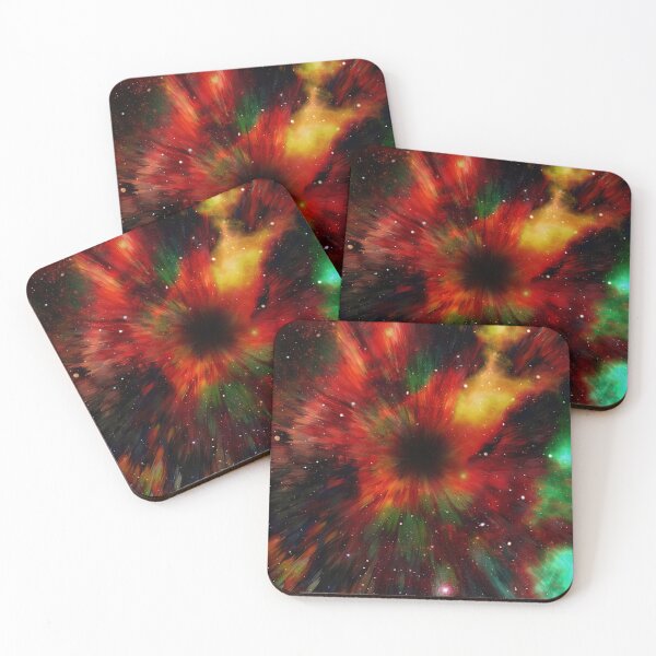 Item preview, mobile phone case sheet abstract movement explosion of colors of the universe designed and sold by JL-Genuine.