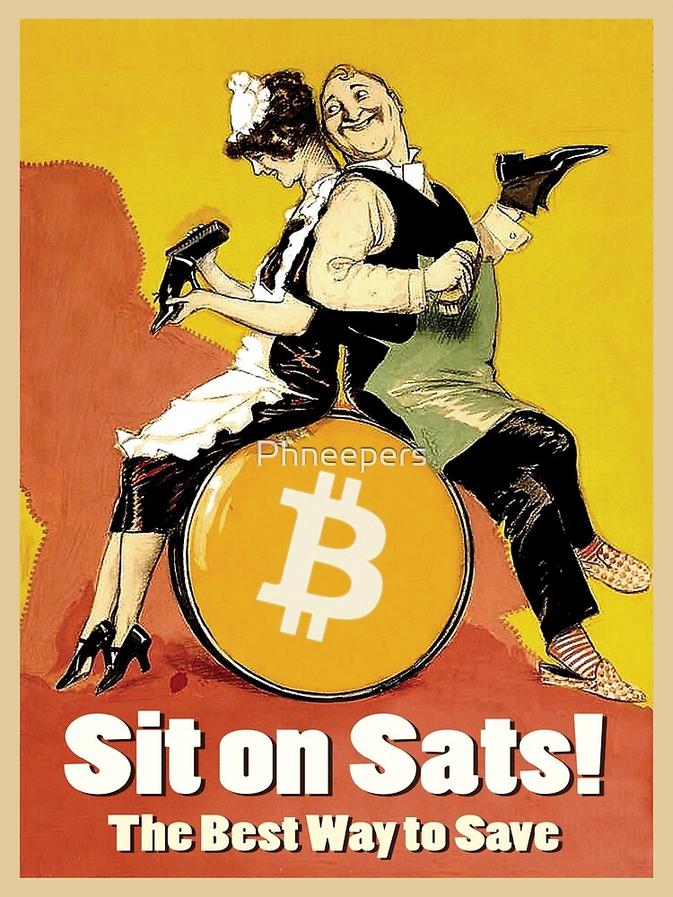 Disover Sit on Sats! Premium Matte Vertical Poster