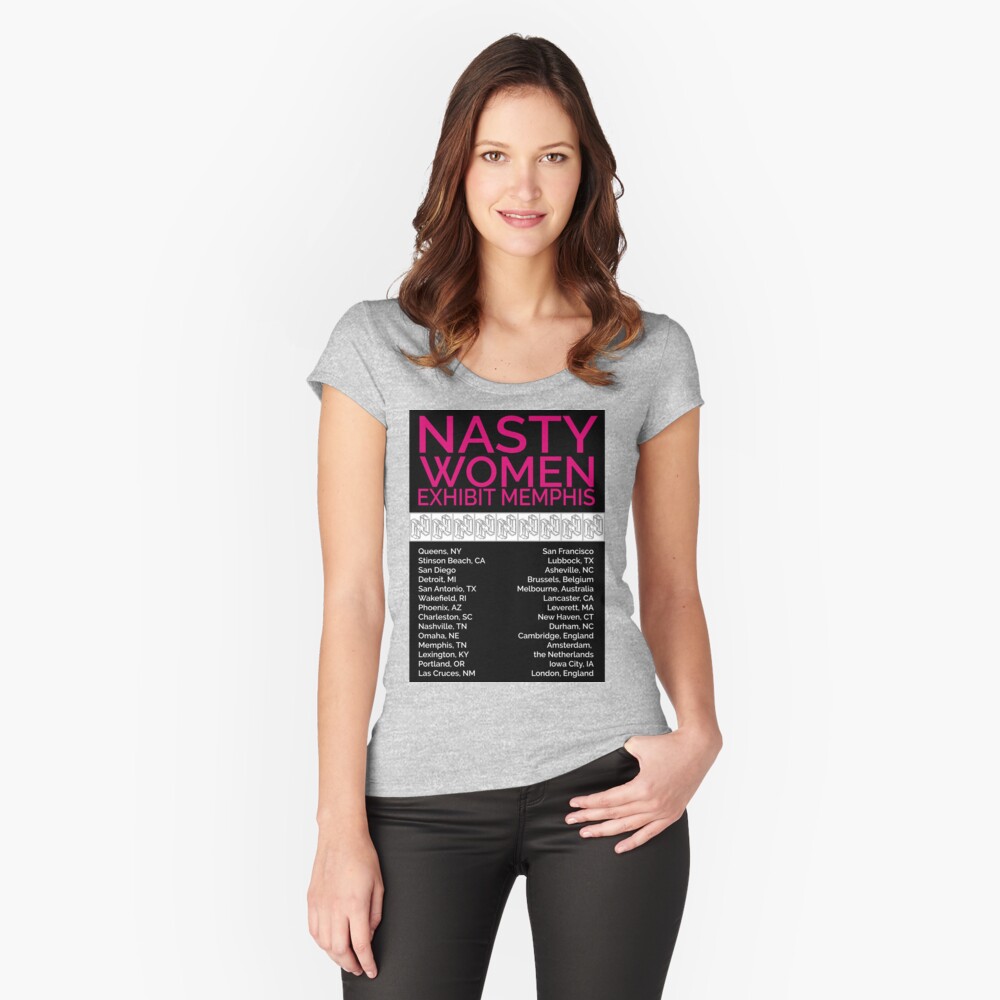 Item preview, Fitted Scoop T-Shirt designed and sold by pukachelle.