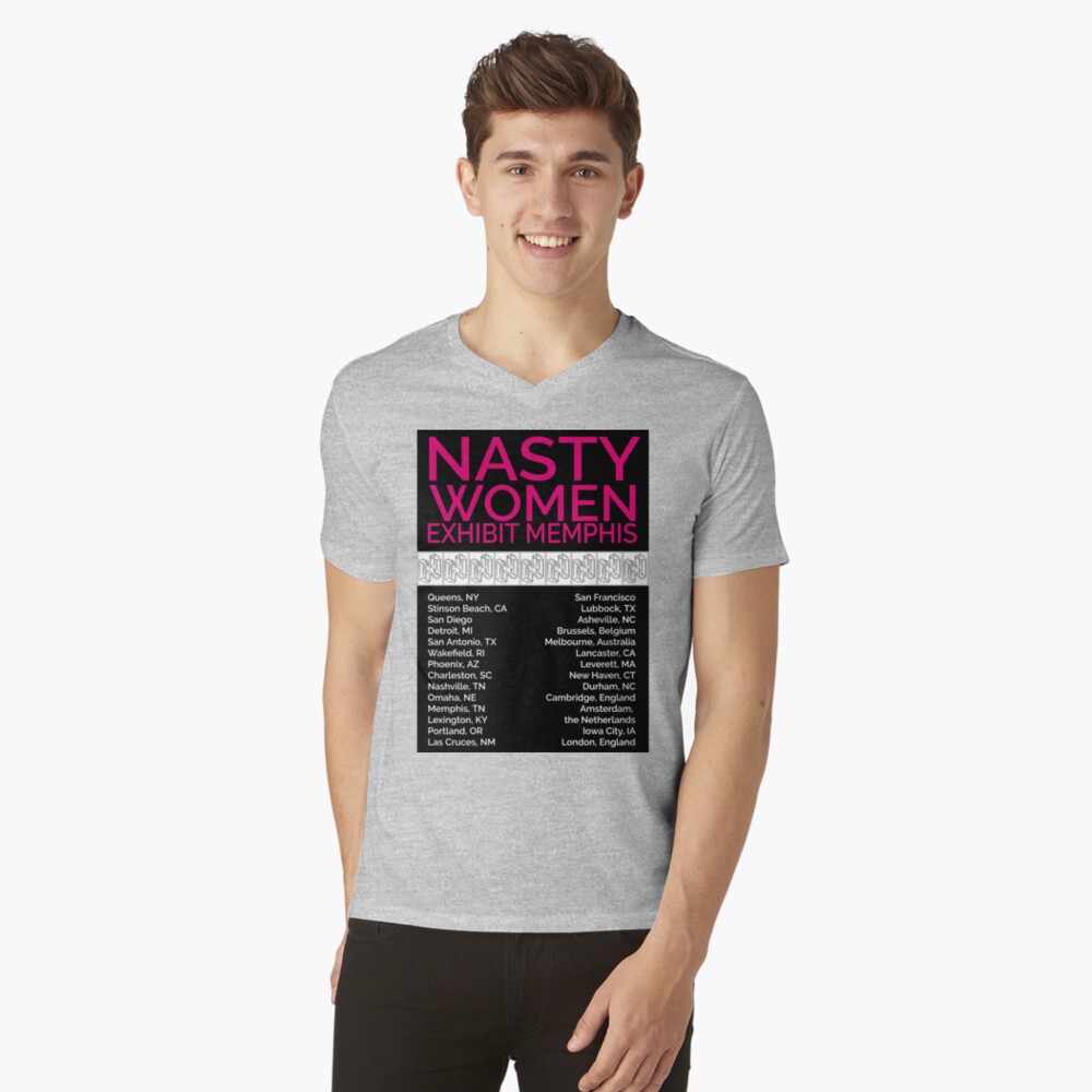 Item preview, V-Neck T-Shirt designed and sold by pukachelle.