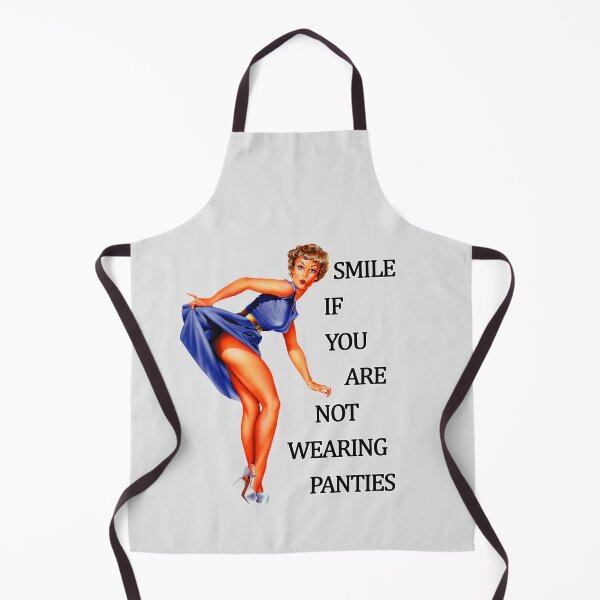 Item preview, Smile if you are not wearing panties Pin Up Girl designed and sold by Teedefy.