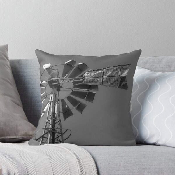 Item preview, Old windmill in black and white designed and sold by Chris Atwell.