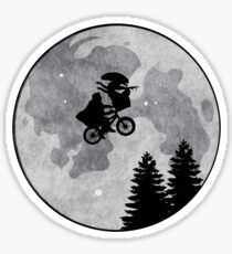 Xenomorph ET Moon Ride Sticker