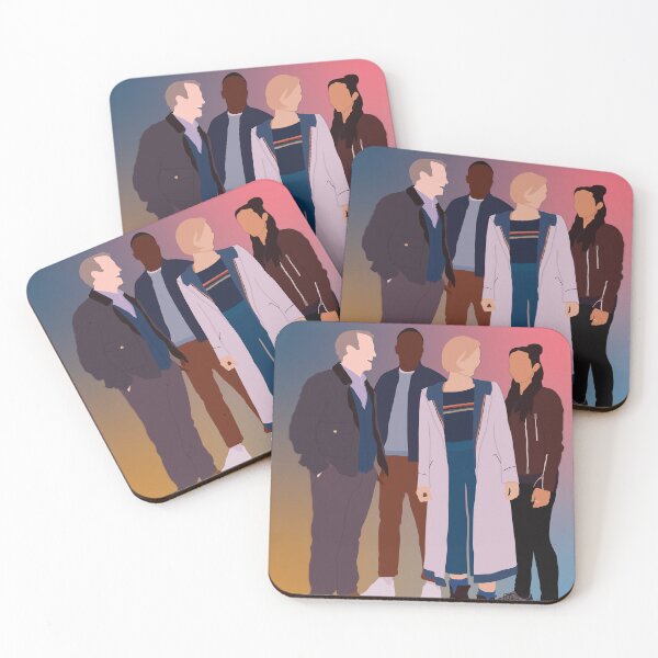 Item preview, 13th doctor and fam (background) designed and sold by lesbianheywood.