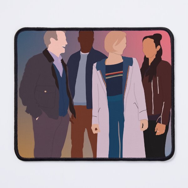 Item preview, 13th doctor and fam (background) designed and sold by lesbianheywood.