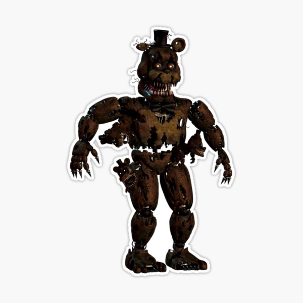 FNAF Nightmare Freddy Sticker