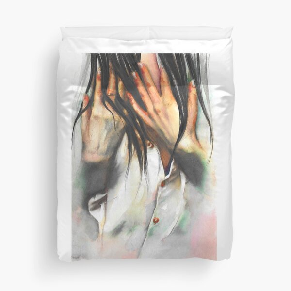 Female Expression Duvet Cover