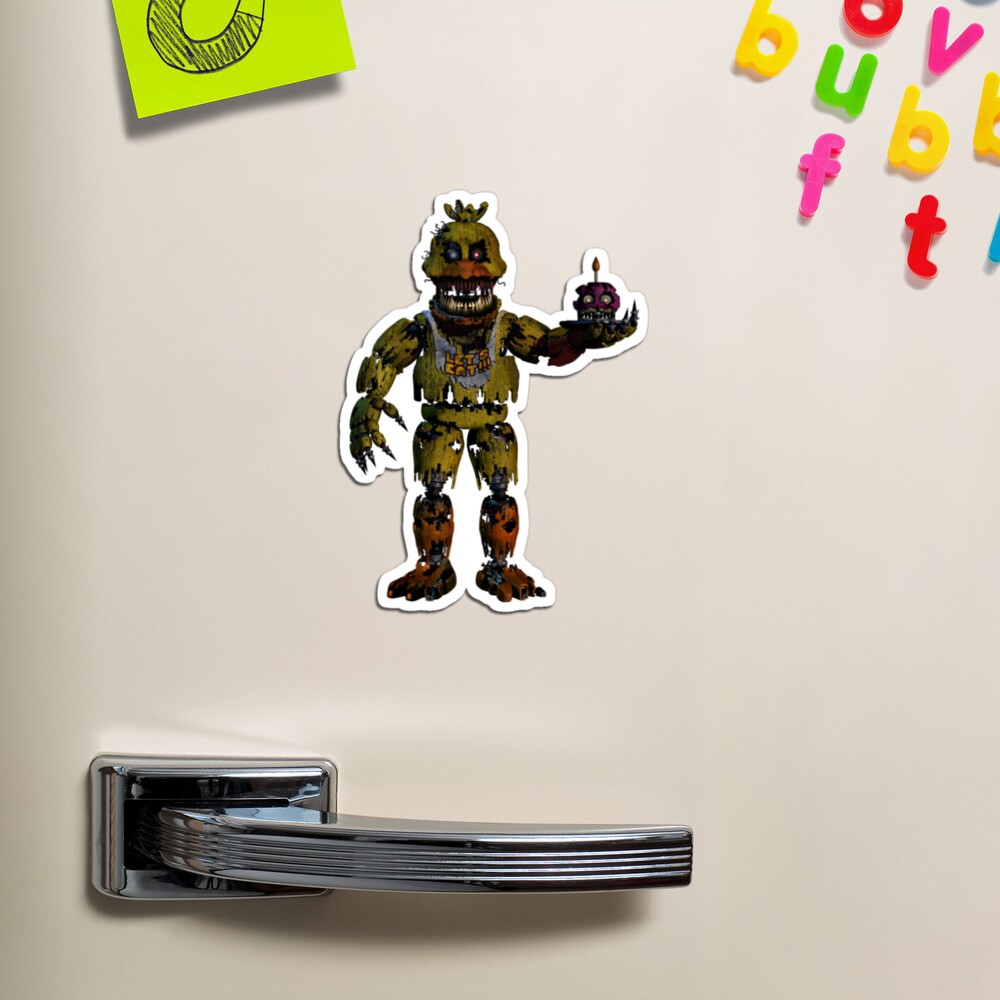 FNAF Nightmare Chica Sticker for Sale by ChocolateColors