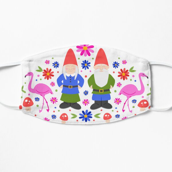 Gnome Garden Flat Mask