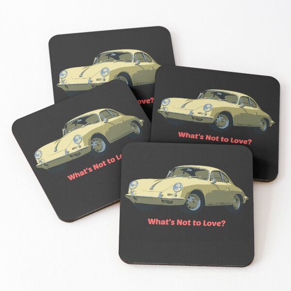 Item preview, Yellow Porsche 356, What's Not To Love? designed and sold by Pure9Design.