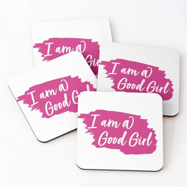Item preview, I am a Good Girl Watercolour designed and sold by Emsimonsen.