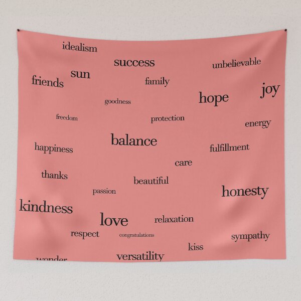 Item preview, A collection of positive words. designed and sold by AlfabetDesign.