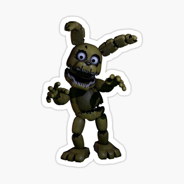Peluches Fnaf Plushtrap Imán For Sale Con La Obra «FNAF Peluche