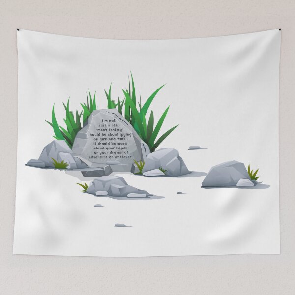 Item preview, Danganronpa Stone Quote designed and sold by aj4787.