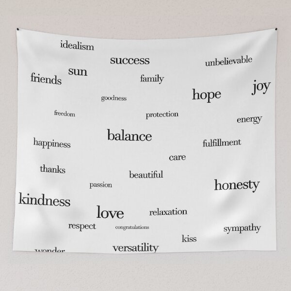 Item preview, A collection of positive words. designed and sold by AlfabetDesign.