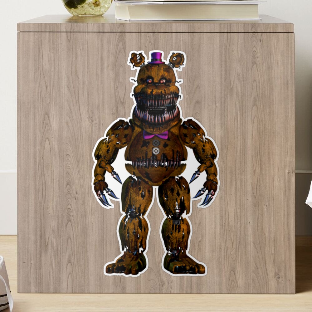 FNAF 4 Nightmare Animatronics Sticker for Sale by ladyfiszi