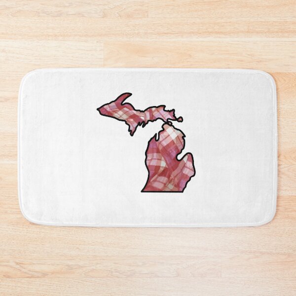 Item preview, Michigan Color Block: Folded Red Plaid designed and sold by doodle-mittens.