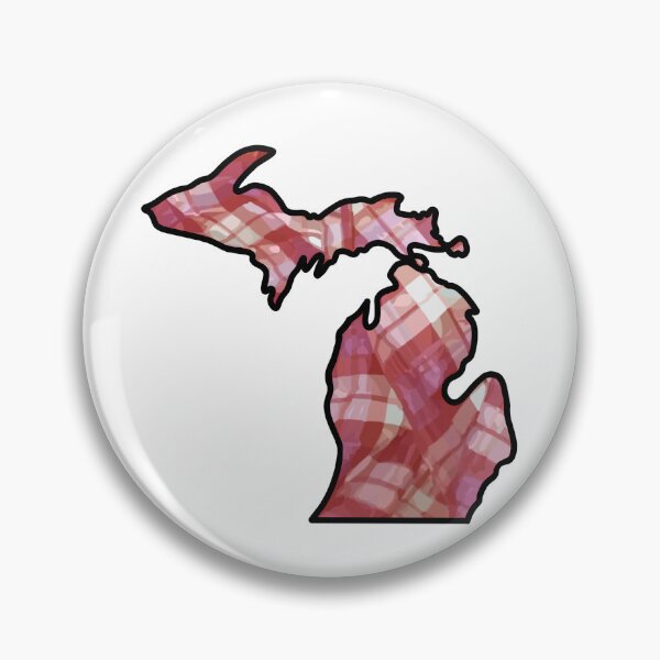 Item preview, Michigan Color Block: Folded Red Plaid designed and sold by doodle-mittens.