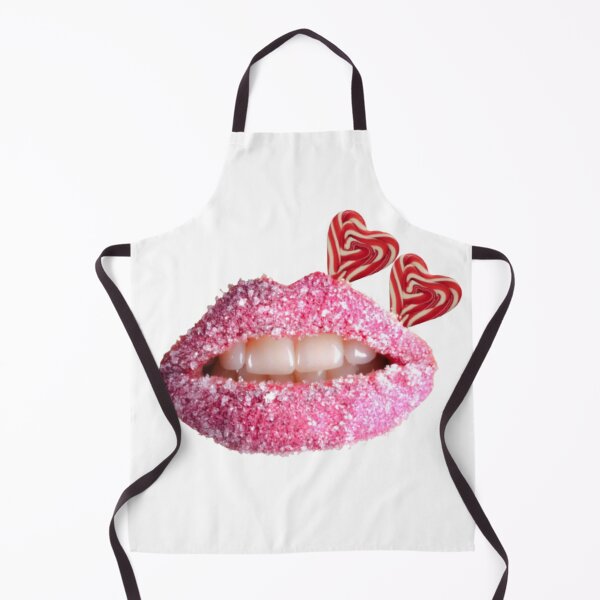 Aperçu de l'œuvre Lolipop Red Lips avec une attraction amusante créée et vendue par Positive Mindzet!.