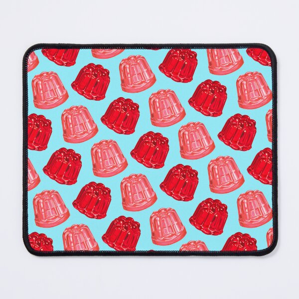 Item preview, Red & Pink Jello Pattern - Blue designed and sold by Kelly  Gilleran.