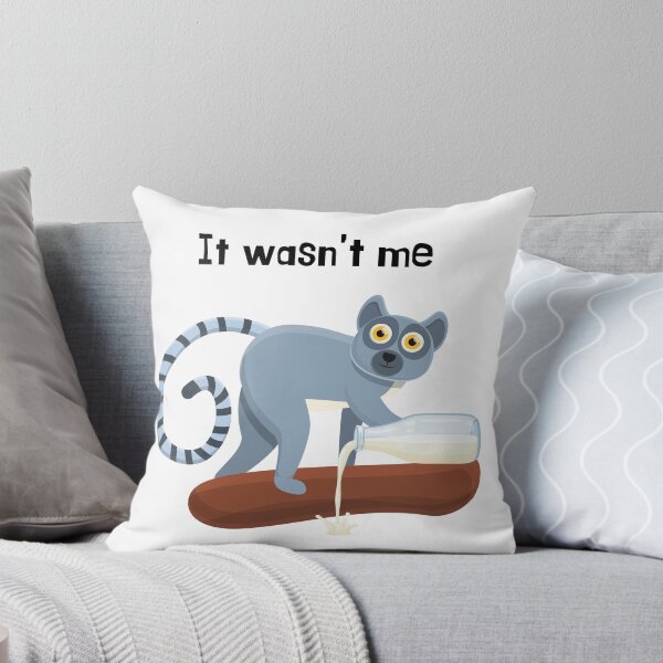 Item preview, It wasn't me lemur designed and sold by 4TheKidsDesigns.