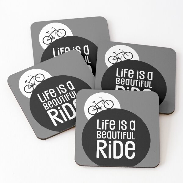 Item preview, Cycling Life is a Beautiful Bike Ride designed and sold by Normandie Rainwater.
