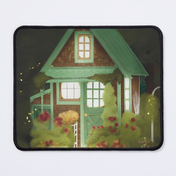 Item preview, Overgrown Fairy Garden Cottage designed and sold by LauraAnneArt.