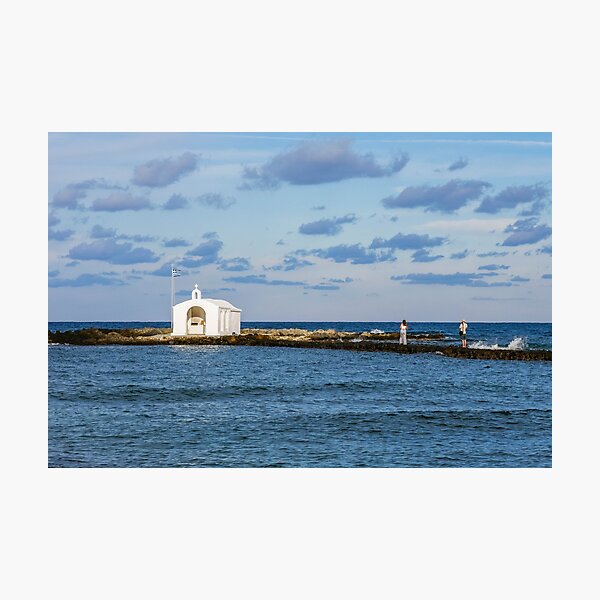 Item preview, Georgioupolis Church from Crete Greece designed and sold by allincrete.